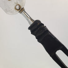 Load image into Gallery viewer, Vintage Retro Spreader Cake Icing Spatula Black Plastic Handle, Kitchen Utensil, Kitchenalia