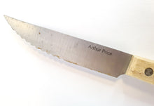 Load image into Gallery viewer, Vintage 90's Wooden Handle Arthur Price Kitchen Cutting Knife, Kitchenali 1990's