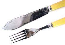 Load image into Gallery viewer, Vintage 12 Piece Stainless Steel Knives & Forks - Sheffield England, In Original Case