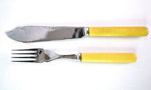 Load image into Gallery viewer, Vintage 12 Piece Stainless Steel Knives & Forks - Sheffield England, In Original Case
