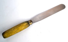 Load image into Gallery viewer, Vintage Wostenholm & Son Retro Spreader Cake Icing Spatula , Sheffield England, Wood Handle, Kitchen Utensil, Kitchenalia