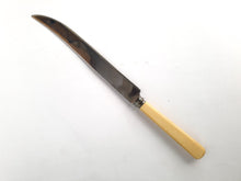 Load image into Gallery viewer, Vintage  Kitchen Cutting  Knife with Stainless Steel  Blade and Plastic Handle 1980s, Firth Brearley, Sheffield , England