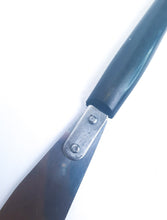 Load image into Gallery viewer, Vintage Retro Spreader Cake Icing Spatula Black Plastic Handle, Kitchen Utensil, Kitchenalia