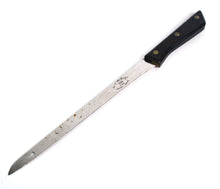 Load image into Gallery viewer, Joseph Rodgers Vintage 40cm long Kitchen Knife Sheffield England Wood Handle
