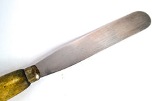 Load image into Gallery viewer, Vintage Wostenholm & Son Retro Spreader Cake Icing Spatula , Sheffield England, Wood Handle, Kitchen Utensil, Kitchenalia