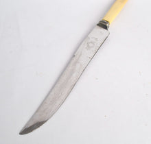 Load image into Gallery viewer, Vintage  Kitchen Cutting  Knife with Stainless Steel  Blade and Plastic Handle 1980s