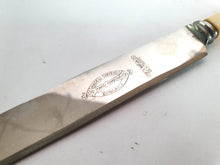 Load image into Gallery viewer, Vintage  Kitchen Cutting  Knife with Stainless Steel  Blade and Plastic Handle 1980s, Firth Brearley, Sheffield , England
