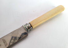 Load image into Gallery viewer, Vintage  Kitchen Cutting  Knife with Stainless Steel  Blade and Plastic Handle 1980s, Firth Brearley, Sheffield , England