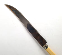 Load image into Gallery viewer, Vintage  Kitchen Cutting  Knife with Stainless Steel  Blade and Plastic Handle 1980s, Firth Brearley, Sheffield , England