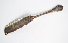 Load image into Gallery viewer, Vintage Silver Plated Fish Serving Knife, Marked FN & S, 18cm long, Kitchenalia
