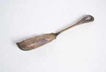 Load image into Gallery viewer, Vintage Silver Plated Fish Serving Knife, Marked FN & S, 18cm long, Kitchenalia