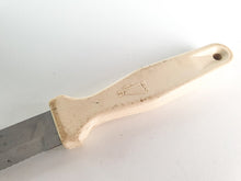 Load image into Gallery viewer, Vintage Kitchen Devil Plastic Handle  Stainless Steel Bread / Steak  Knife, Kitchenali 1990's, 31cm long