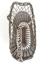 Load image into Gallery viewer, Vintage Aluminum Woven Metal Wire Basket for flowers, candy, sweets, small fruits, etc