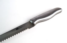 Load image into Gallery viewer, Ultimate Steel Handle  Stainless Steel Kitchen Bread / Steak  Knife,  Quality Steel, 32cm long
