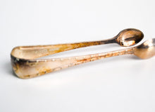 Load image into Gallery viewer, Vintage L&W S Silver Plate Sugar / Ice Tongs , Dotted Design Handle, Collectors Item Vintage