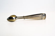 Load image into Gallery viewer, Vintage Brazilian Silver Sugar / Ice Tongs , Ornate Design Handle, Collectors Item Vintage