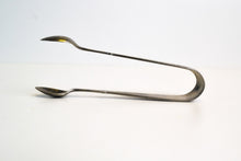 Load image into Gallery viewer, Vintage Brazilian Silver Sugar / Ice Tongs , Ornate Design Handle, Collectors Item Vintage