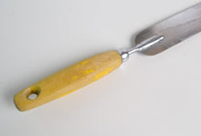 Load image into Gallery viewer, Vintage Retro Spreader Cake Icing Spatula Wood Handle, Kitchen Utensil, Kitchenalia
