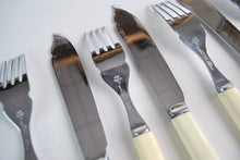 Load image into Gallery viewer, Vintage 5 Fish Knife and Fork Set, Stainless Chromium Plate