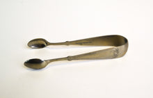 Load image into Gallery viewer, Vintage Brazilian Silver Sugar / Ice Tongs , Ornate Design Handle, Collectors Item Vintage