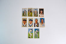 Load image into Gallery viewer, 10 Will's Player's Cigarette Cards - Cricketers, No duplicate cards, Sports Cricket Memorabilia