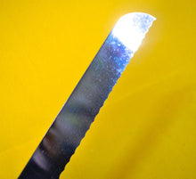 Load image into Gallery viewer, Vintage Wooden Handle Bread / Steak Knife, Retro Kitchen Knife, Kitchenalia