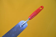 Load image into Gallery viewer, Vintage Retro Cake Icing Spreader Spatula Red Plastic Handle, Kitchen Utensil, Kitchenalia