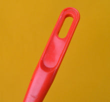 Load image into Gallery viewer, Vintage Retro Cake Icing Spreader Spatula Red Plastic Handle, Kitchen Utensil, Kitchenalia