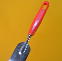 Load image into Gallery viewer, Vintage Retro Cake Icing Spreader Spatula Red Plastic Handle, Kitchen Utensil, Kitchenalia