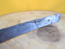 Load image into Gallery viewer, Vintage Red Wooden Handle Bread / Steak Knife, Retro Kitchen Knife, Kitchenalia