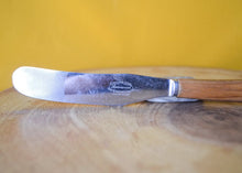 Load image into Gallery viewer, Vintage Wooden Handle Cheese / Cheese Spreader Knife, Marked "Lamerwood", Stainless Steel, Quality Piece, Kitchenalia