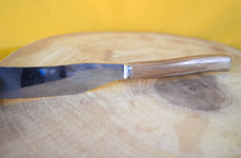 Load image into Gallery viewer, Vintage Wooden Handle Cheese / Cheese Spreader Knife, Marked "Lamerwood", Stainless Steel, Quality Piece, Kitchenalia