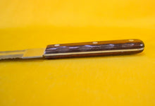 Load image into Gallery viewer, Vintage Kitchen Serrated Bread Knife Regent Japan Centurion Miracle Worker Stainless Wood Handle
