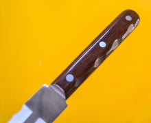 Load image into Gallery viewer, Vintage Kitchen Serrated Bread Knife Regent Japan Centurion Miracle Worker Stainless Wood Handle