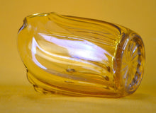 Load image into Gallery viewer, Vintage  Retro amber brown Glass Milk Jug Pitcher, 9.4cm tall, Kitchenalia