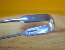 Load image into Gallery viewer, Silver Plated Sugar Tongs BP Mark Britannia Plate Maker Mark