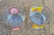 Load image into Gallery viewer, 2 x Vintage dog theme print, scruffy posh whisky drink glasses, thumbler