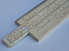 Load image into Gallery viewer, Vintage A.w. Faber Castell 111/98 Electro Rule Ruler with manual - Made In Germany - Perfect In Case