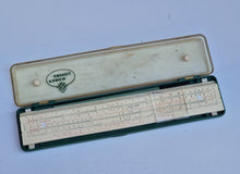 Load image into Gallery viewer, Vintage A.w. Faber Castell 111/98 Electro Rule Ruler with manual - Made In Germany - Perfect In Case