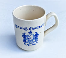 Load image into Gallery viewer, Vintage 1972 Horwich Centenary ceramic mug Lancashire 1872-1972 Copia est Labor