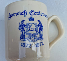 Load image into Gallery viewer, Vintage 1972 Horwich Centenary ceramic mug Lancashire 1872-1972 Copia est Labor