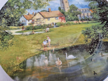 Load image into Gallery viewer, Royal Doulton Ltd Ed Footsteps of Constable Plate: The Village Pond, 1990s