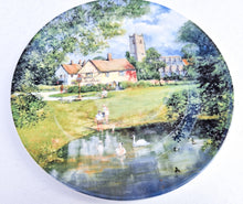 Load image into Gallery viewer, Royal Doulton Ltd Ed Footsteps of Constable Plate: The Village Pond, 1990s