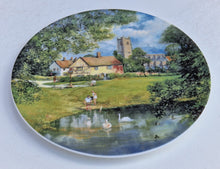 Load image into Gallery viewer, Royal Doulton Ltd Ed Footsteps of Constable Plate: The Village Pond, 1990s
