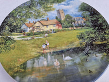 Load image into Gallery viewer, Royal Doulton Ltd Ed Footsteps of Constable Plate: The Village Pond, 1990s