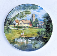 Load image into Gallery viewer, Royal Doulton Ltd Ed Footsteps of Constable Plate: The Village Pond, 1990s