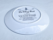 Load image into Gallery viewer, Royal Doulton Ltd Ed Footsteps of Constable Plate: The Village Pond, 1990s