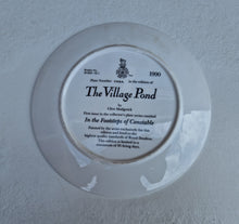 Load image into Gallery viewer, Royal Doulton Ltd Ed Footsteps of Constable Plate: The Village Pond, 1990s