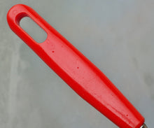 Load image into Gallery viewer, Vintage Retro Cake Icing Spreader Spatula Red Plastic Handle, Kitchen Utensil, Kitchenalia