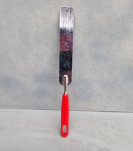 Load image into Gallery viewer, Vintage Retro Cake Icing Spreader Spatula Red Plastic Handle, Kitchen Utensil, Kitchenalia
